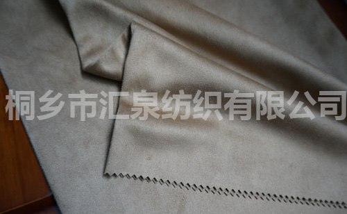 yarn-dyed weft knitting suede fabric