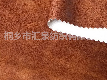 weft knitting suede fabric