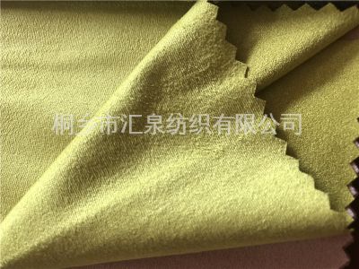 Single - sided spandex weft knitting suede
